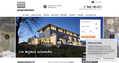 Desktop Screenshot of hotelsanprudentzio.com